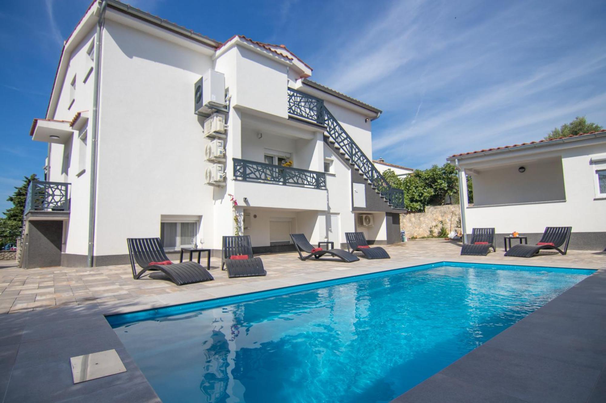 Apartments Flowers Veglia Exterior foto